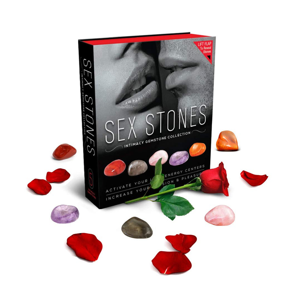 MECKA Intimacy Gemstone Kit Amethyst for calm focus and energy balance