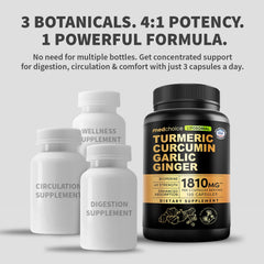 MEDCHOICE Liposomal Turmeric bottle label highlights 400 mg curcumin