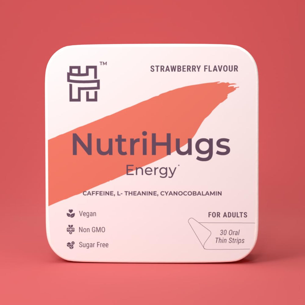 MedHugs NutriHugs energy strip dissolving for fast focus