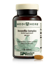 MediHerb Boswellia Complex 120t bottle of tablets shown for immune support