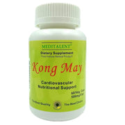 Meditalent Kong May bottle with capsules for daily wellness support.
