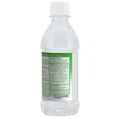 Close-up of dosage label on MedRite citrate bottle for proper use.
