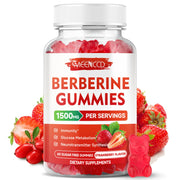 MEENCCD Gomas Berberina frente: envase práctico para consumo diario.