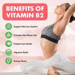 MEENCCD Vitamin B2 gummies in hand showing chewable option.