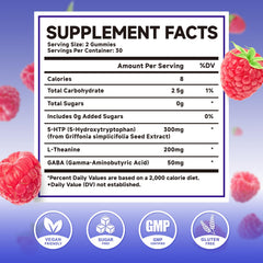 MEENCCD raspberry-flavored gummies offer sugar-free taste for nightly routine.