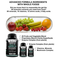 MEGA-M whole-foods and superfoods ingredients emphasize nutrient density