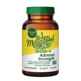 MegaFood Adrenal Strength bottle front for stress support.