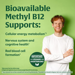 MegaFood B12 Energy Gummies texture close-up for convenient daily use and taste.