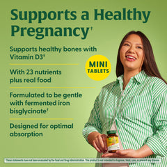 MegaFood Baby & Me 2 methyl folate and B12 for better nutrient uptake