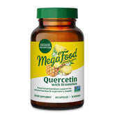 MegaFood Quercetin with Bromelain bottle front suggests immune support potential.
