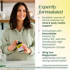 MegaFood vitamin D3-K2 bottle label showcasing nutrient blend for bones and immune support