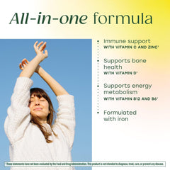 MegaFood Womens Multivitamin One Daily packaging close-up highlights vegetarian options.