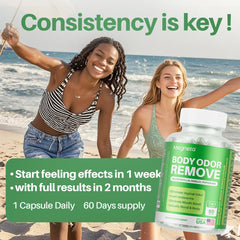 MEGNETA daily routine pills ready to take with a calm moment