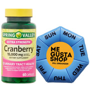 ME GUSTA SHOP Spring Valley cranberry supplement bottle front for daily use.