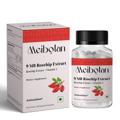 MEIBOTAN Vitamin C with Rose HIPS bottle front view for daily immune support