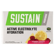Melaleuca Sustain Sport Raspberry Lemonade can with electrolytes supports hydration during workouts.