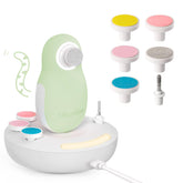 MelodySusie baby nail file kit with magnetic charging stand for long cordless use