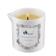 MELONY Massage Candle glowing wick for a relaxing massage at home