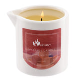 MELONY massage candle packaging for holiday gifts, elegant and luxurious.