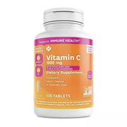 Member's Mark Vitamin C 1000 mg bottle front with rosehips and citrus bioflavonoids for daily antioxidant support
