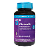 Member's Mark Vitamin D3 softgel bottle helps support daily calcium absorption.