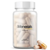 Menerals Mens Multivitamin bottle front highlighting energy and focus support
