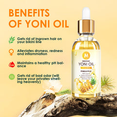 MENOMINO yoni oil travel-packaging showing compact size for on-the-go use.