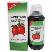 Menper Rabano Yodado El Salvador label clearly showing branding and product identity.