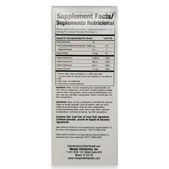 Menper Scotland Emulsion label highlights vitamins A, D, E and B1.