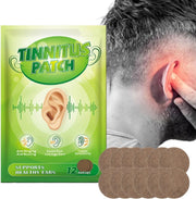 Mesayra tinnitus relief patches in bottle display for natural daily use