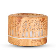 Messentials Wild Essentials 700ml wood diffuser, top view, for calming room fragrance