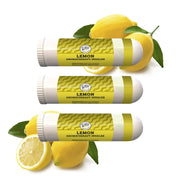 mEssentials Wild Essentials lemon inhaler front view for on-the-go energy.