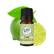 mEssentials Wild Essentials Lime 10ml bottle ideal for diffusion.