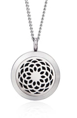 Messentials Wild Essentials sunflower diffuser necklace for on-the-go aromatherapy