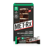 MET-Rx Big 100 Colossal Mint bar, wrapped for on-the-go protein boost.