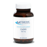 Metabolic Maintenance CoQ10 100 mg bottle for daily energy support