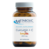 Metabolic Maintenance Curcumin C bottle front for daily brain and joint support.