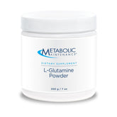 Metabolic Maintenance L-Glutamine powder bottle for daily gut-support and recovery.