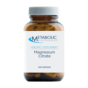 Metabolic Maintenance Magnesium Citrate Capsules bottle supports convenient daily use and muscle support