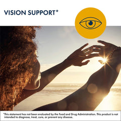 VitalEyes Complete bottle open showing airtight seal preserving potency
