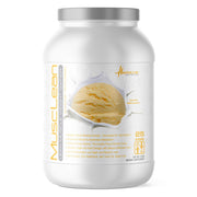 Metabolic Nutrition MuscLean bottle ready for a keto-friendly shake on the go.