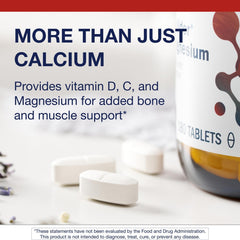 Metagenics Bone Builder bottle pour showing easy daily dosing.