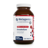 Metagenics ChondroCare bottle front showing joint support for mobility
