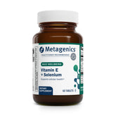 Metagenics E-400 selenium tablets bottle for daily use.
