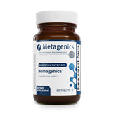 Metagenics Hemagenics tablets front view bottle for energy support