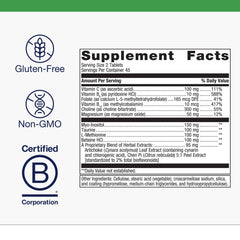 Metagenics Lipo-Gen capsules close-up for vitamin B benefits.