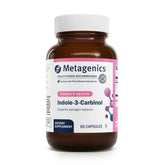 Metagenics Meta Indole-3-Carbinol capsules shown for daily hormone balance support