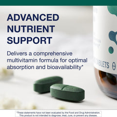 Metagenics Multigenics beta-carotene detail on the product label.
