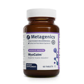 Metagenics MyoCalm bottle front for muscle relaxation support