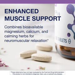 Metagenics MyoCalm Plus contains passionflower for relaxation support.